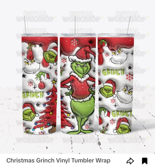 Merry Grinchmas - Holiday Tumblers